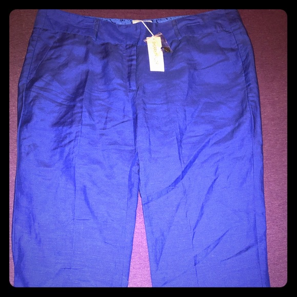 Linen Capri pants - Picture 1 of 4
